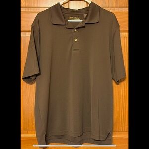 Cubavera Men's Brown Polo Shirt